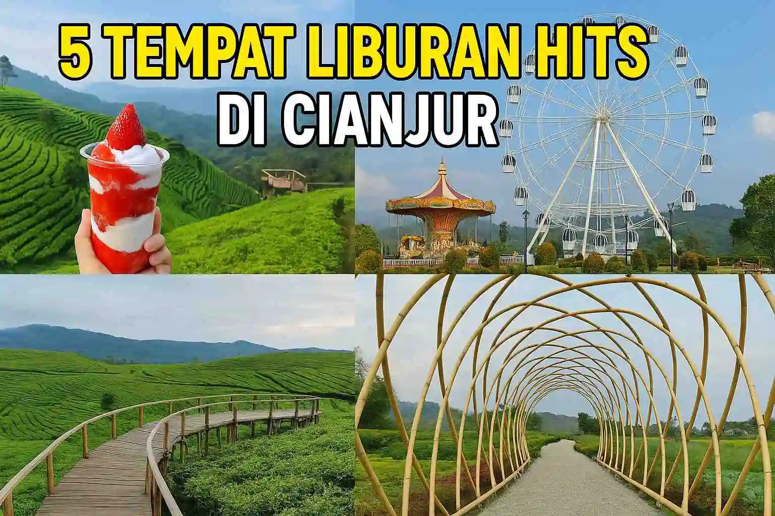 5 Tempat Liburan Hits di Cianjur
